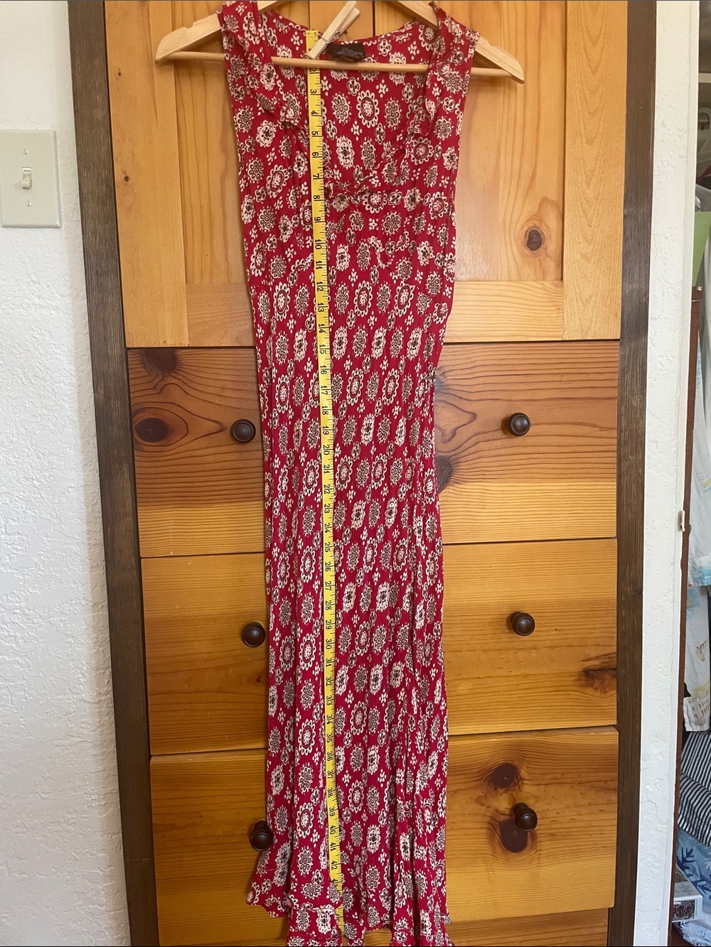 Angie paisley print dress size S/M